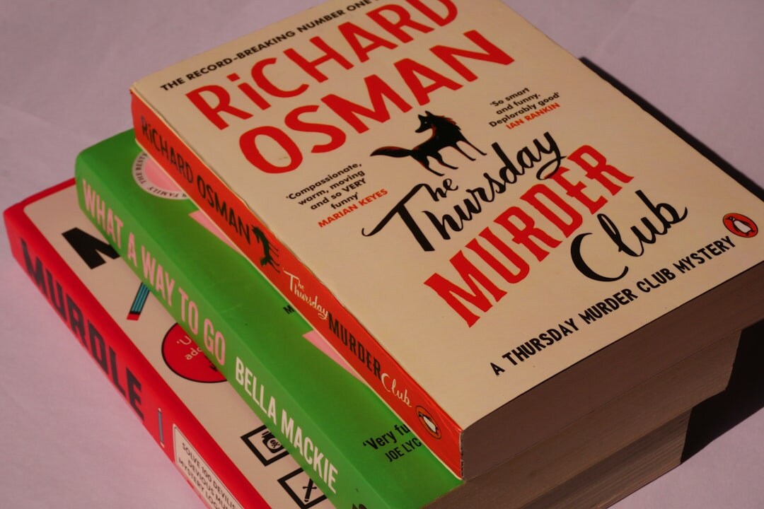 mystery book cover